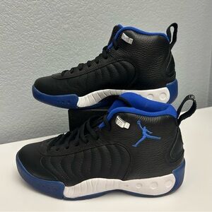 Jordan Jumpman Pro Black Varsity Blue Shoes - 906876-006 - Size 7.5